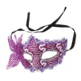 thumbnail image 3 of KAKOWELY Máscaras de baile de máscaras Máscaras de encaje con diseño de mariposa Máscaras de ojos para mujeres, 3 of 5