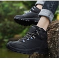 thumbnail image 2 of XIMIN Men's Relaxed Fit Water-Resistant Hiking Shoes Trekking Camping Trail Backpacking Non-Slip Work Boots Lightweight Boots for Outdoor, 2 of 7