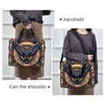 thumbnail image 6 of FORMRS 16" Laptop Bag Carrying Sleeve Case with Handle Travel Shoulder Briefcase, Blue Geometric Eagle, 6 of 8