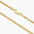 thumbnail image 2 of 14K Yellow Gold 1.5MM Hollow Round Box Chain Necklace, Next Level Jewelry, 2 of 3