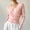 Pink women long sleeve wrap sweater a1, variant on BRELIL Women's Fall Winter Long Sleeve Wrap Knitted Pullover Tops Solid Slim Casual Sweater for Daily Outfit, Black 2XL