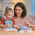 thumbnail image 4 of Clearance! Cute Ugly Plush Pencil - Case Cotton Doll Style, Large Furry Pencil Pouch for School Kids, Holds Many Pens,G, 4 of 5