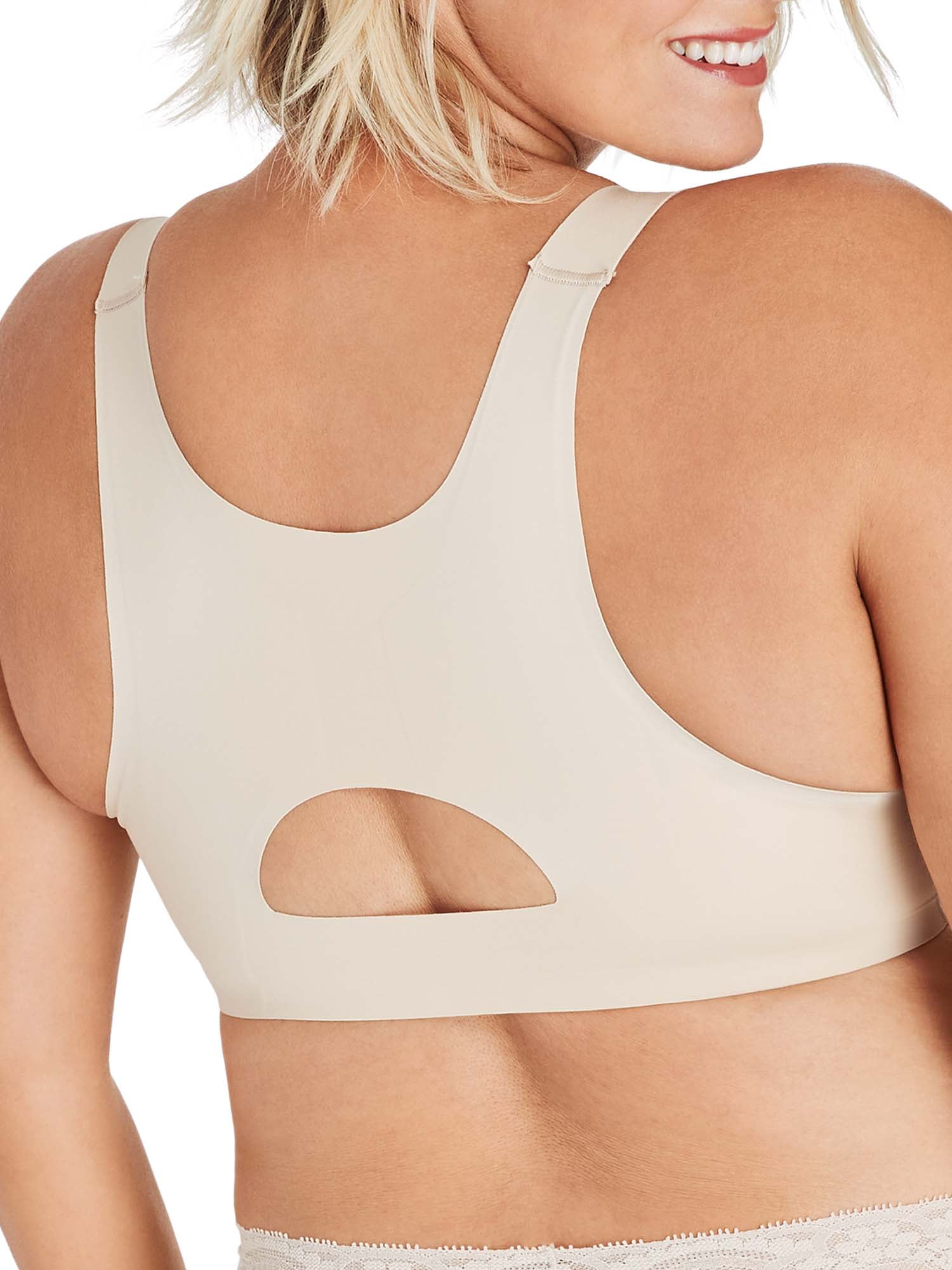 Women's Bali DF3450 EverSmooth Posture Boost Spacer Underwire Bra (Nude 38C)