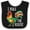 Black and White, variant on Inktastic Farmer I Rule the Roost Rooster Boys or Girls Baby Bib