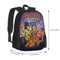 thumbnail image 3 of Cartoon 3d Print Backpack Scooby Doo Backpack Lightweight Travel Laptop Bag Adults Daypack, 3 of 9