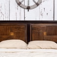 thumbnail image 4 of Bowery Hill Transitional Wood Queen Panel Bed in Acacia/Walnut, 4 of 9