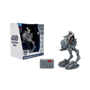Open Box Star Wars Imperial Remnant AT-RT RC Walker with Mandalorian and Grogu 13 Inch Remote Control Toy with Sound and Lights by Jada Toys