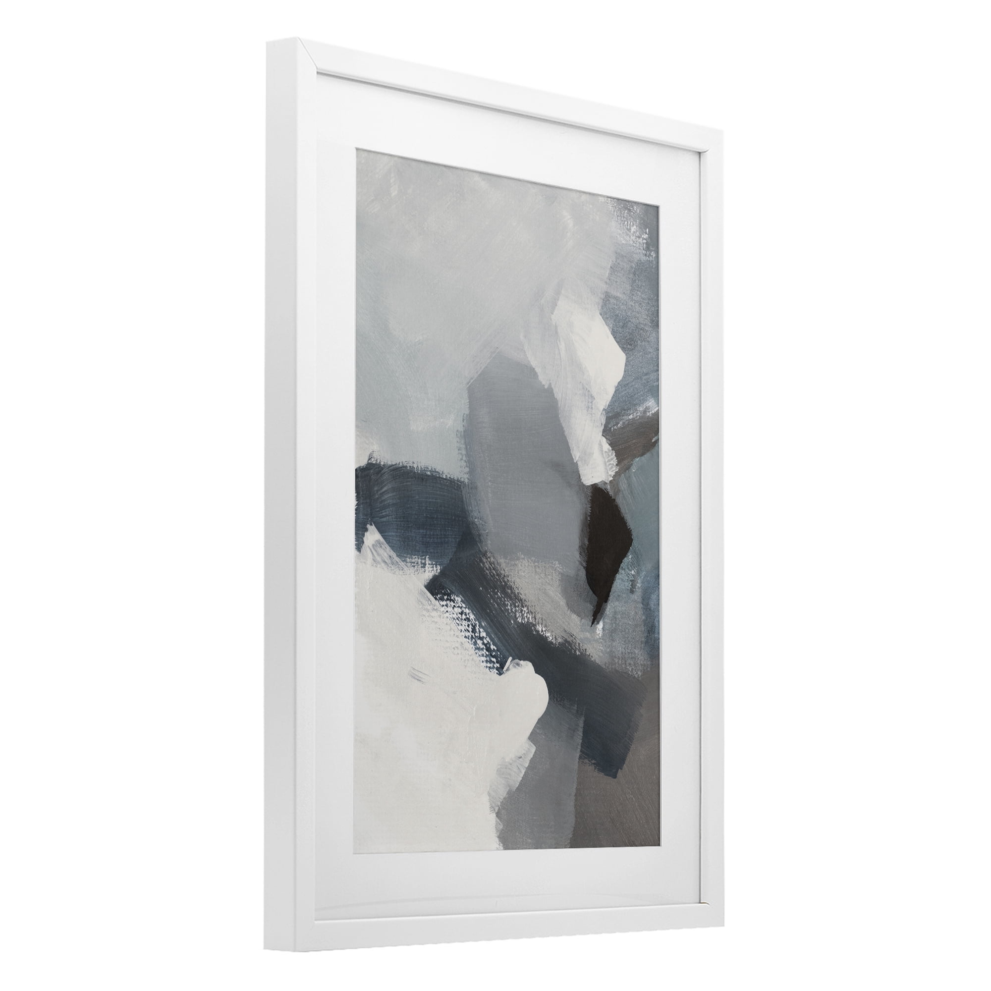 Stupell Industries Peace In The Storm White Framed Print Under Glass, design by Lanie Loreth