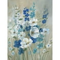 thumbnail image 3 of Robinson, Carol 19x24 Black Modern Framed Museum Art Print Titled - Blue Garden I, 3 of 5