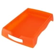thumbnail image 2 of Caja de plástico jinwen bandeja organizadora naranja, 2 of 5