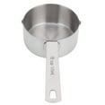 thumbnail image 4 of Juego de cucharas medidoras para hornear de acero inoxidable, 1/2 taza 125 ml, cucharas de cocina precisas con básculas para cocinar, 4 of 8