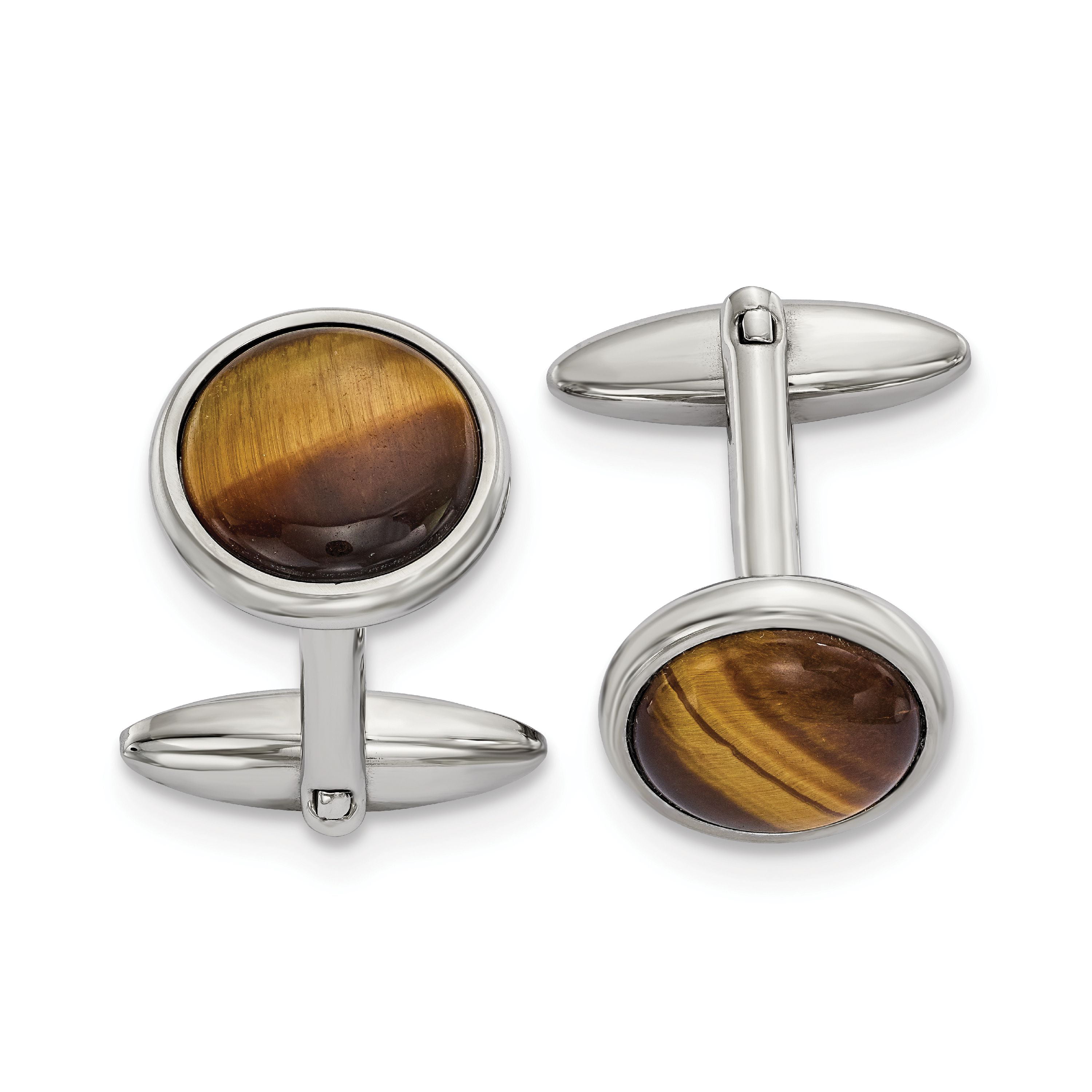 Buy Stainless Steel Polished Tigers Eye Cuff Links at Walmart.com. 