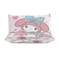 thumbnail image 3 of MY MELODY Bedding Set Anime Three-piece for Boys Girls Teens Twin, 3 of 7