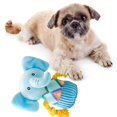 thumbnail image 2 of Dog Teething Toy Interactive - Plush Pet Squeaky Toy Stuffed Chew Toy for Puppy, 2 of 9