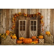 Kate 7x5ft Thanksgiving Backdrop for Photography Autumn Pumpkin Interior Photography Background Studio Photo Props