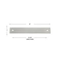 thumbnail image 3 of GlideRite Hardware GlideRite 6 in. Squared Backplate 5-1/16 in. Center to Center, 6342-128 Pack of 25 - Satin Nickel, 3 of 3