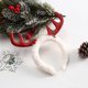 thumbnail image 5 of Christmas Costume Headband Mistletoe Stage Mistletoe Headwear Antler Christmas Party Props Antler Present Headband, 5 of 5