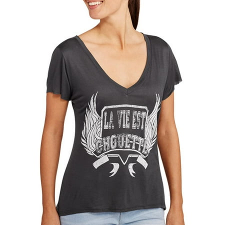 Walmart graphic tees womens