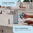 thumbnail image 4 of Contigo Wells Plastic Filter Water Bottle with AUTOSPOUT Straw Lid, 32 oz., Dark Ice, 4 of 8