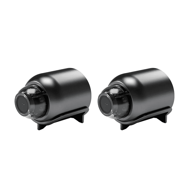 2p Mini Cámara Espía Wifi 1080p Hd, Cámara De Vigilancia Oculta Con Gran Angular 150° Belug Negras