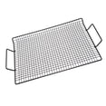 thumbnail image 2 of FONDOTIN Grill Tray for Outdoor BBQ BBQ Grill Stainless Steel Folding for Barbecue 1Set, 2 of 4
