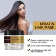 thumbnail image 2 of Mascarilla capilar con colágeno y proteína de queratina para cabello seco y dañado Tratamiento reparador con argán 100 g, 2 of 5