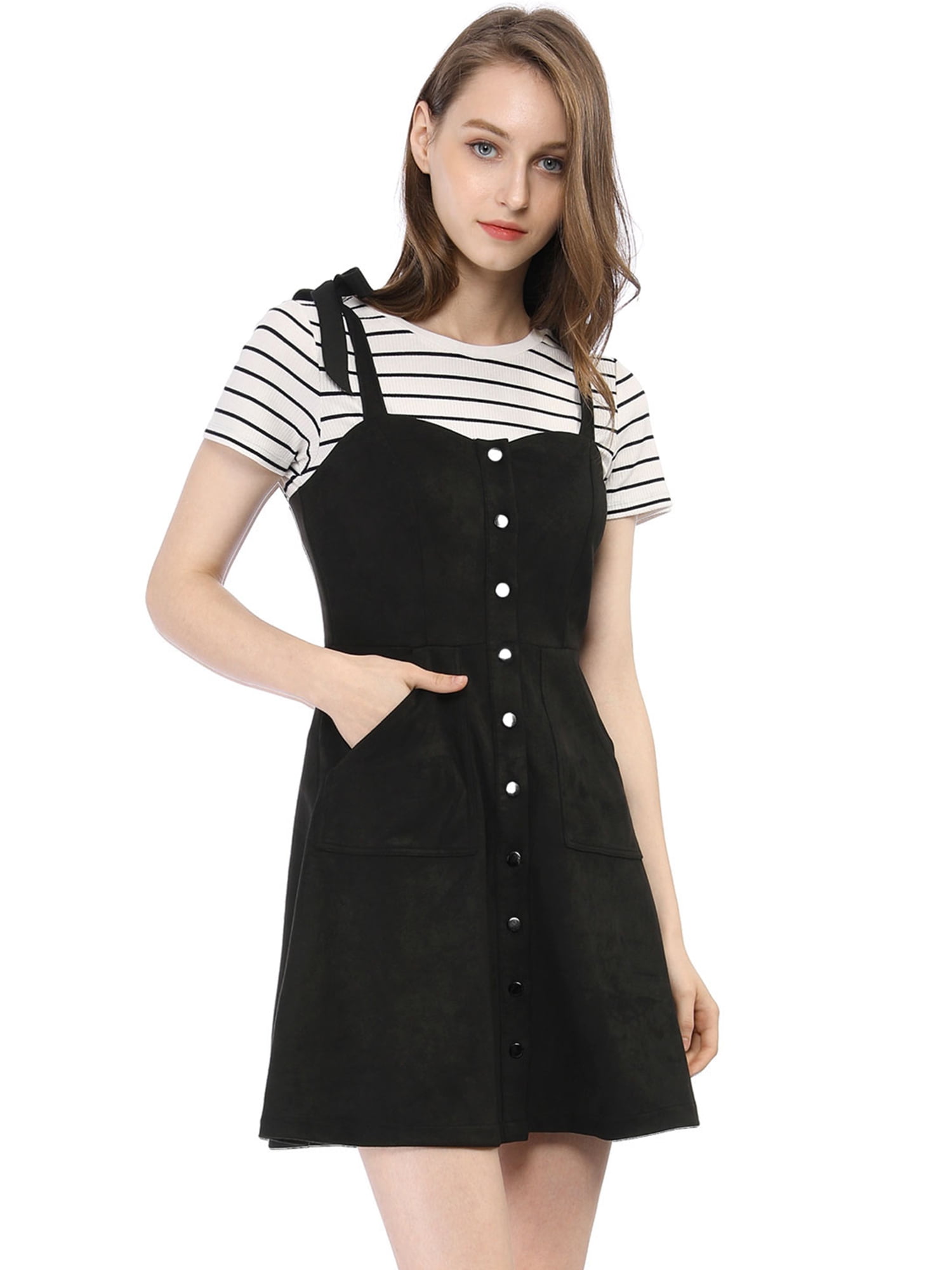 mini overall dress