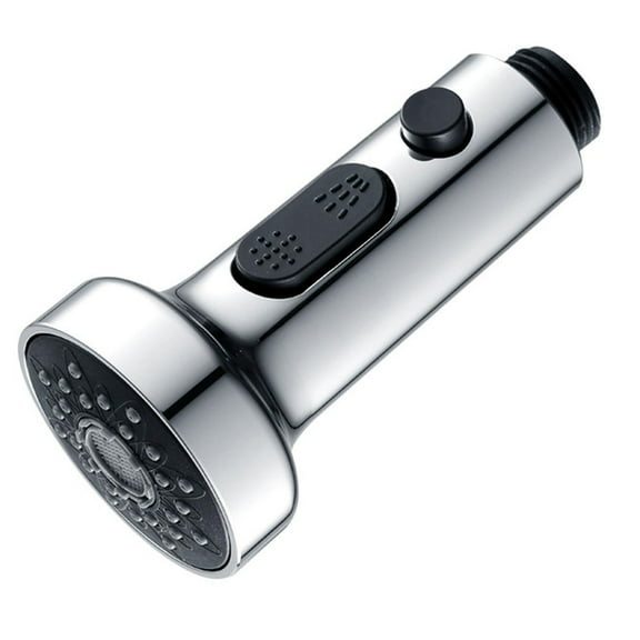 Bathroom Kitchen Sink Mixer Tap Faucet Pull-Out Spray Head Spare Spout Chrome