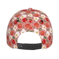 thumbnail image 6 of Naloa Original Classic Low Profile Hat Men Women Baseball Cap Dad Hat Adjustable Unconstructed Tomatoes Print Cap, 6 of 9