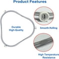 thumbnail image 3 of 7.48 in W11252182 Microwave Turntable Ring Replacement for Whirlpool with Rollers 8206227 Microwave Glass Tray Support Holder for Whirlpool Microwave Inner Ring Accessories Parts, 3 of 6