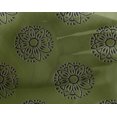 thumbnail image 4 of oneOone Georgette Viscose Fabric Floral Block Printed Craft Fabric BTY 42 Inch Wide, 4 of 4