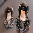thumbnail image 2 of Otqutp Breathable Baby Girls Footwear Fashion Summer Girls Dance Shoes Princess Dress Performance Shoes Cartoon Butterfly Shape Rhinestone Pearl Sequin Solid Color, 2 of 6