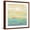 Brown Frame, variant on Art.com Pink Clouds I Art Print by Silvia Vassileva, 16" x 16"