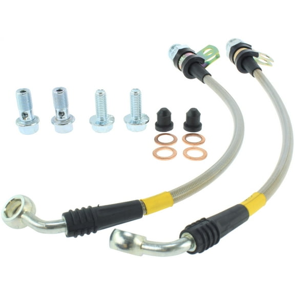 StopTech 950.42500 Stainless Steel Braided Brake Hose Kit Fits 03-08 FX35 FX45