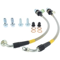 StopTech 950.42500 Stainless Steel Braided Brake Hose Kit Fits 03-08 FX35 FX45