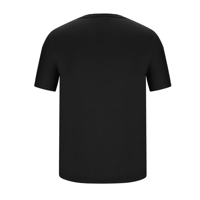  ★Unisex Logo Solid Short Sleeve T-Shirt★2PACK Fanxing 2 Pack Men's Tshirts Tall and Big T Shirt