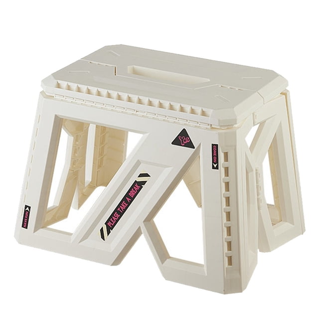 Taburete plegable al aire libre multifuncional, taburete de alojamiento de camping