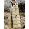 thumbnail image 5 of Abrigo de invierno para mujer 2024, nuevas chaquetas para mujer, a prueba de viento, gruesas, cálidas, chaquetas informales, holgadas, con capucha, prendas de vestir exteriores largas para mujer, 5 of 5
