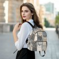 thumbnail image 6 of FORMRS Mini Backpack Purse for Women Travel Daypack Casual Shoulder Bag, Blue Cute Cats, 6 of 7