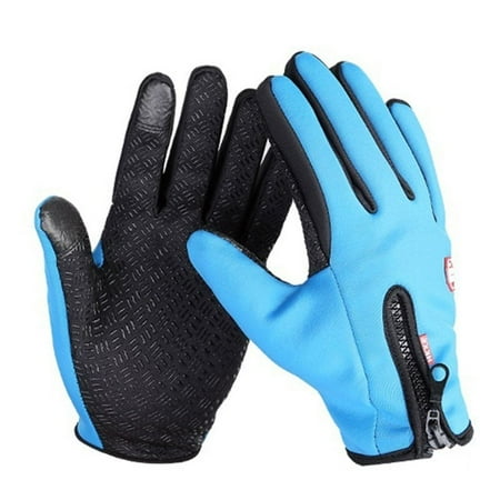 

ELENXS Men Women Winter Warm Gloves Windproof Anti-Slip Thermal Touch Screen Mittens
