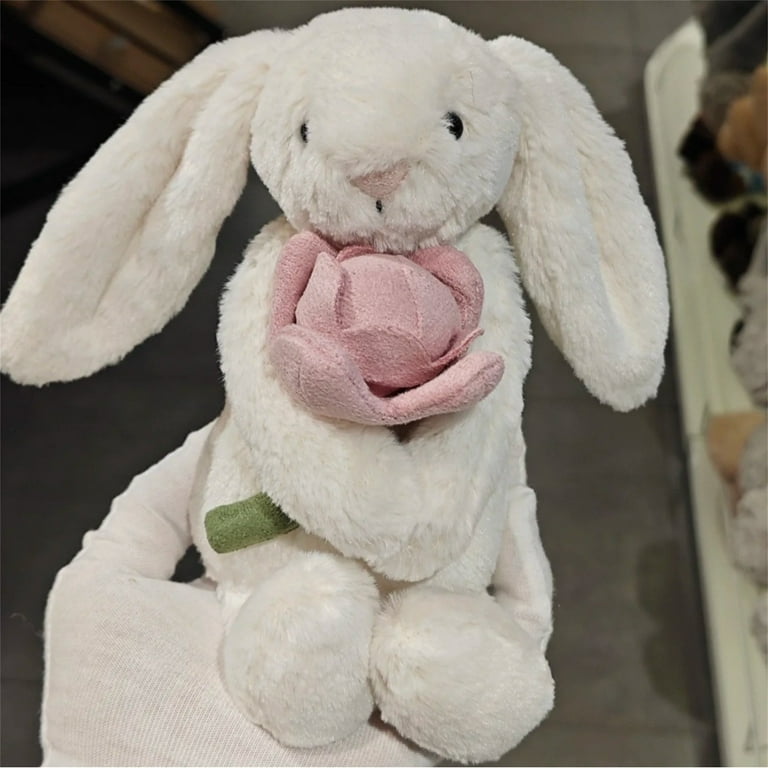 新品　Bashful Peony Bunny Small  Bashful Bunny 'Peony' - Official Jellycat