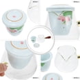 thumbnail image 3 of Water Kettle Household Glass Tea Black Set Pink Wooden Make, 3 of 6