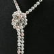 thumbnail image 4 of Collar Babero Gargantilla jinwen Collar de perlas naturales Multi-Strand Shell Cadena Cristal, 4 of 7