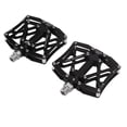thumbnail image 1 of Pedales de bicicleta de montaña de aleación de aluminio CNC con rodamientos - Negro, 1 of 8