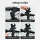 thumbnail image 5 of Soporte para teléfono de bicicleta | Set para manillar y muñeca para bicicletas de carretera y montaña | Soporte con bloqueo y rotación de 360° | Plástico duradero y resistente a impactos | Ajuste, 5 of 8