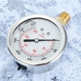 thumbnail image 5 of Falleo Clearance Stainless Steel Hydraulic Liquid Filled Fuel Pressure Gauge 0-3500 PSI, 5 of 5