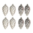 thumbnail image 2 of Christmas Tree Decorations 9cm/8pcs Christmas Tree Pendant Plastic Shaped Pendant Christmas, 2 of 3