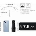 thumbnail image 2 of Mini Foldable Travel Umbrella for Purse | UPF 50+ UV Protection, Windproof & Compact Design - Fits Pocket/Bag, Portable for Commuters (All Ages), 2 of 6