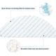thumbnail image 3 of Paquete de 30 almohadillas desechables para fregona compatibles con Robot aspirador T8 AIVI N8 Pro+ (azul), paño de limpieza para fregona, 3 of 5
