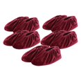 thumbnail image 2 of Cubrezapatos Zulema franela antideslizantes a prueba de polvo Reutilizables para Baño Cocina rojo, 2 of 8